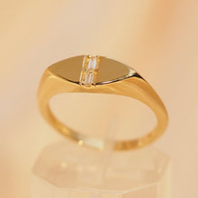 Load image into Gallery viewer, Diamond Eye Pinky Ring