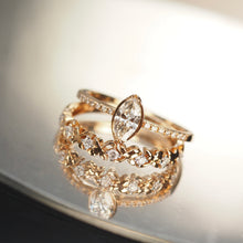 Load image into Gallery viewer, Diamond Marquise Diamond Band Ring
