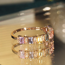 Load image into Gallery viewer, Multi-colored Sapphire Ring