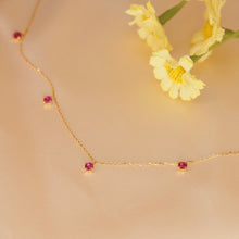 Load image into Gallery viewer, Ruby Round Gemmy Bracelet