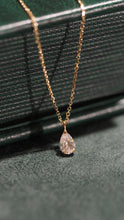 Load image into Gallery viewer, Diamond Pear Necklace