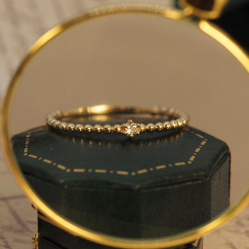 The Brown Diamond Dot Dot Ring