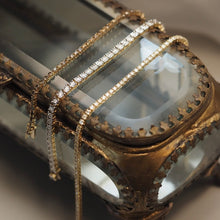 Load image into Gallery viewer, Full Brown Diamond Band Bracelet