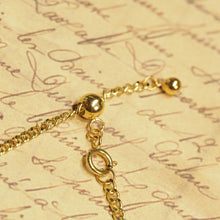 Load image into Gallery viewer, Ruby Gem Candy Link Chain Necklace