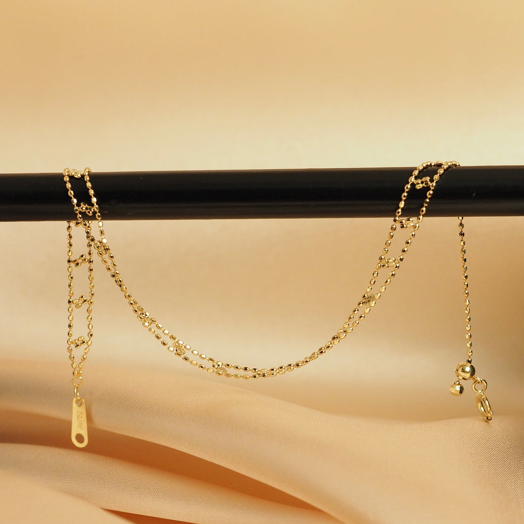 The Golden Bar Lace Bracelet