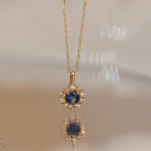 Load image into Gallery viewer, Blue Sapphire Gem Candy Necklace