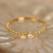 Load image into Gallery viewer, The Diamond Comet Dot Dot Ring