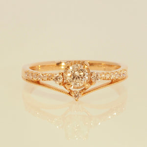 The Diamond Trinity Ring