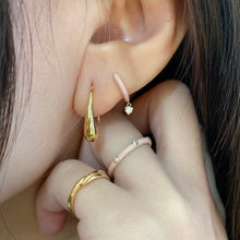 Load image into Gallery viewer, Baby Sakura Enamel Diamond Ring