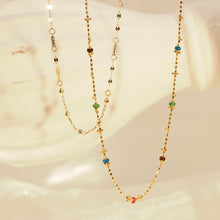 Load image into Gallery viewer, The Rainbow Enamel Bead Necklace