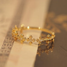 Load image into Gallery viewer, The Eternity Diamond Cross Ring