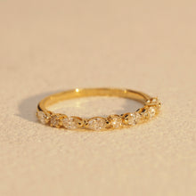 Load image into Gallery viewer, Diamond Round and Marquise Ring