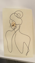 Load image into Gallery viewer, Golden Bean Stud Earrings