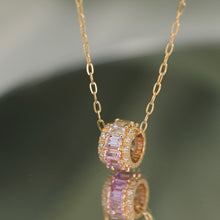 Load image into Gallery viewer, Pastel Spring Circle of Life Necklace