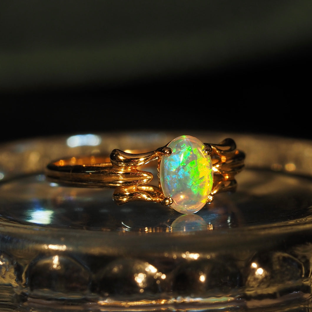 Opal Golden Gate Ring