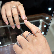 Load image into Gallery viewer, The Diamond Chain Ring