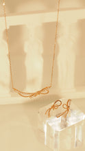 Load image into Gallery viewer, Diamond Ribbon Earrings