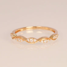 Load image into Gallery viewer, The Diamond Nami Ring in Roseate