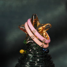 Load image into Gallery viewer, Baby Lavender Enamel Diamond Ring