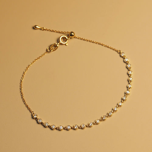 Diamond Bubble Band Bracelet