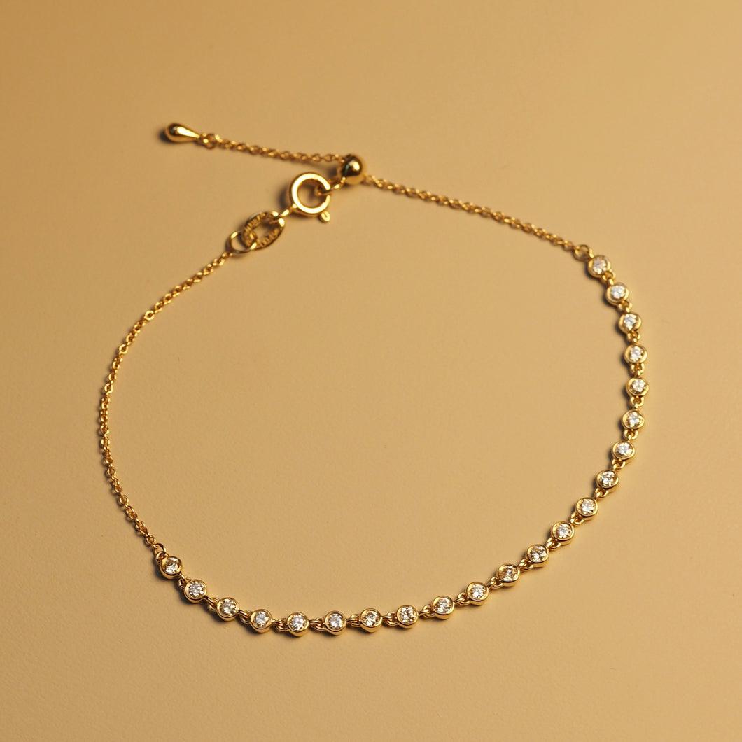 Diamond Bubble Band Bracelet