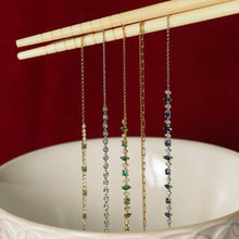 Load image into Gallery viewer, Blue Marquise and Diamond Bracelet