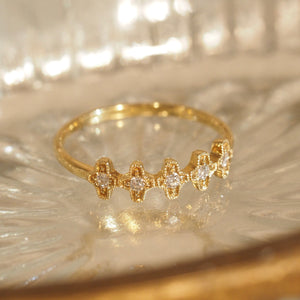 The Five Cross Diamond Ring