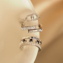 Load image into Gallery viewer, Diamond Station Ear Cuff