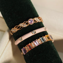 Load image into Gallery viewer, Multi-colored Sapphire Ring