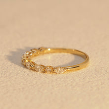 Load image into Gallery viewer, Diamond Round and Marquise Ring