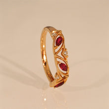Load image into Gallery viewer, The Ruby Rubi Ring in Roseate