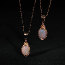 Load image into Gallery viewer, Opal Oval Necklace