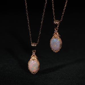 Opal Oval Necklace