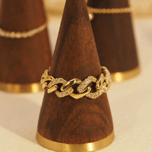 Load image into Gallery viewer, Mega Diamond Rhombus Chain Ring