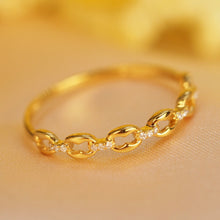 Load image into Gallery viewer, Diamond Eternal Links Ring