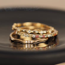 Load image into Gallery viewer, The Fancy Sapphire and Diamond Ring