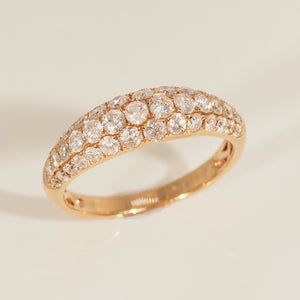 The Diamond Cleo Ring