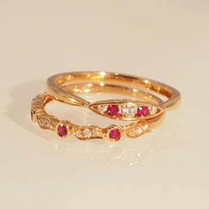 The Ruby Go Ring in Roseate