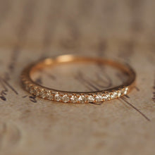 Load image into Gallery viewer, Diamond Band Line Ring