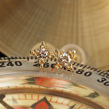 Load image into Gallery viewer, The Diamond Brightest Star Earrings