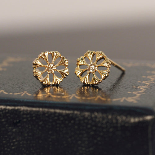 The Diamond Sunflower Earrings