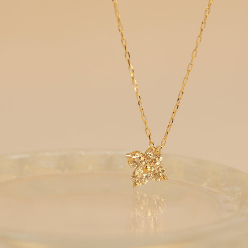 Diamond Clover Necklace