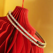 Load image into Gallery viewer, The Mega Diamond Bangle