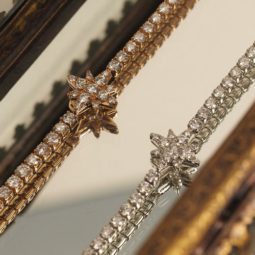 The Northern Star Diamond Band Bracelet