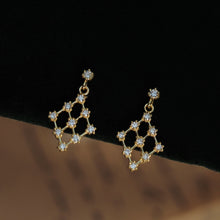 Load image into Gallery viewer, The Mini Diamond Miyuki Earrings