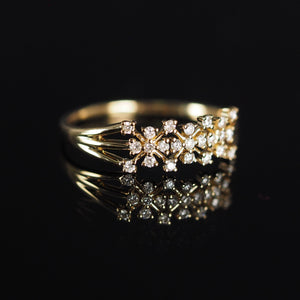 The Snowflakes Ring