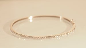 The Mega Diamond Bangle