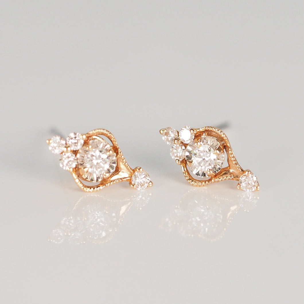 The Roseate Pin Earrings