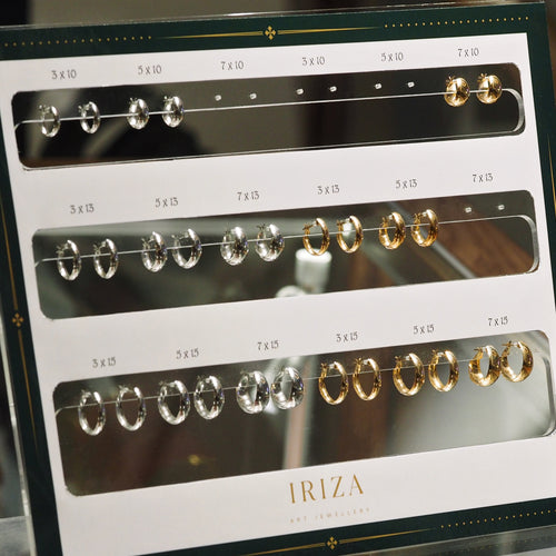 IRIZA Classic Hoops