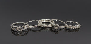 The Diamond Baguette Band Ring